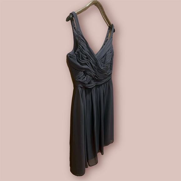 David’s Bridal Grey Dress - Picture 2 of 6